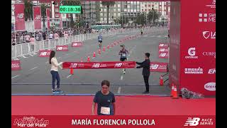 Medio Maraton de Mar del Plata 2024  Florencia Pollola [upl. by Oilcareh]