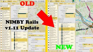 NEW PASSENGER SETTINGS  NIMBY Rails v111 Update [upl. by Marlee]