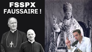 🎙Adrien Abauzit  La Fraternité Saint Pie X falsifie le Catéchisme de saint Pie X [upl. by Airtal882]