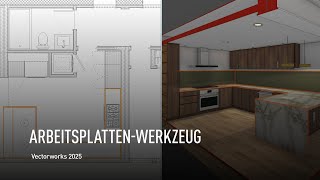 ARBEITSPLATTENWERKZEUG  Vectorworks 2025 [upl. by Quenna906]