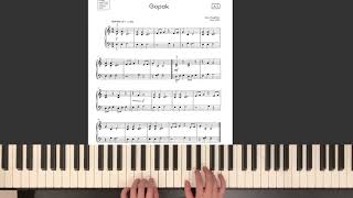 ABRSM Piano 2025  2026 Piano Grade initial A1 Gopak [upl. by Jerz]