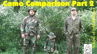 Camouflage Comparison Part 2 SpringSummer [upl. by Oelc]