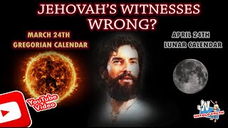 Jehovahs Witnesses Memorial 2024 unbelievable wrong date JWUntoldtruth  488 [upl. by Giordano216]