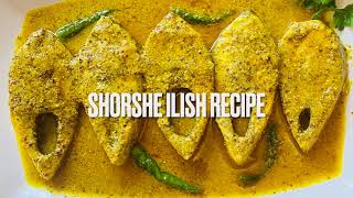 Shorshe ilish recipe by Aymona’s Little Kitchen [upl. by Asserrac]