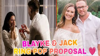 OUTDAUGHTERED WEDDING Blayke And Jack Ring Pop Proposal 💗  Adam amp Danielle Busby Shock 😱  TLC [upl. by Arimahs588]