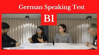 German Speaking Test Level B1 Goethe Mündliche Prüfung B1 Goethe 2024 [upl. by Ecnerwal]