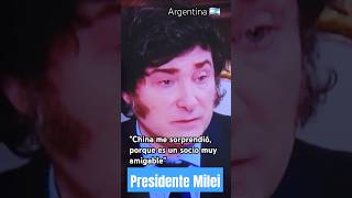 MILEI SOCIO AMIGABLE cortos shorts argentina vllc maga presidentemilei silentconversation [upl. by Estelle548]