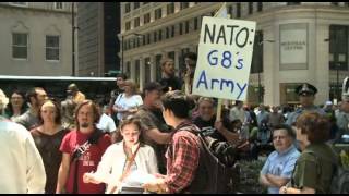 Protests at NATO Summit in Chicago [upl. by Amrita18]