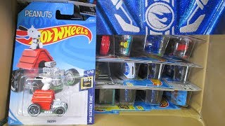 2018 B WW Hot Wheels Factory Sealed Case Unboxing Video with bonus KDay colors [upl. by Enayd]