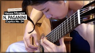 Haruna Miyagawa plays Caprice No 24 by Paganini  Siccas Media [upl. by Ecirtahs984]