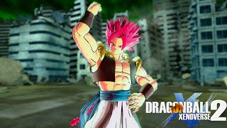 DB Xenoverse 2 Mods The Fusion of Saiyan Twins Shallet [upl. by Ilah]