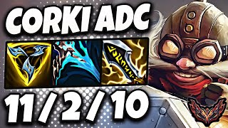 Corki vs Kaisa ADC  Triple Kill  Korea Grandmaster Patch 1410 ✅ [upl. by Knoll551]