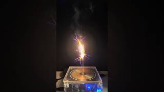 Amazing Tesla Coil Experiment teslacoil electriciy lighning experiment science shorts [upl. by Tella602]