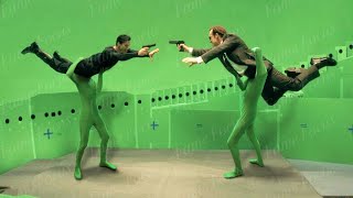 This Is What The Matrix Really Looks Like Without CGI  Special Effects Breakdown [upl. by Acisseg]