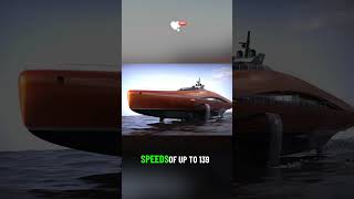 The Revolutionary Hydrogen Powered Super Yacht 🚤💨 shorts shortvideo [upl. by Martens436]