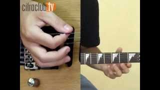 Enter Sandman  Metallica aula de guitarra [upl. by Laiceps]