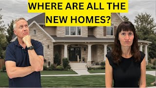 Where are the New Homes Why New Home Builders are RESTRICTING Home Building [upl. by Callista]