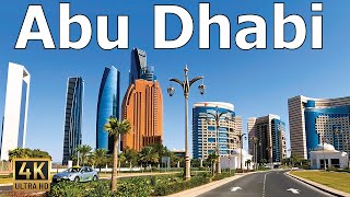 Abu Dhabi 4K  Driving Tour in 2024 [upl. by Aciraj]