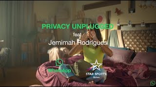 Message Privately with WhatsApp featuring Jemimah Rodrigues [upl. by Asylem]