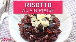 Risotto au vin rouge et bresaola  regalfr [upl. by Jb981]