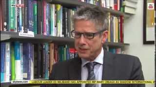 Prof Christian Dustmann on Sky News 5th November 2014 [upl. by Icyak884]