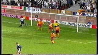 Motherwell 0 Dundee 2 season 20002001 [upl. by Atinal]