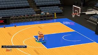 NBA 2k14 Kuroko mod midorima full court shot [upl. by Etiam618]