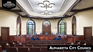 Alpharetta City Council Meeting  November 4 2024 [upl. by Augustin]