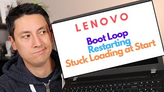 How To Fix Lenovo Boot Loop Restarting Reloading Errors [upl. by Airemaj]