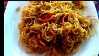 Schezwan Maggi recipechinese maggi recipespicy maggi recipe maggi [upl. by Alleirbag654]