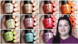 OPI Me Myself amp OPI  Spring 2023  Live Application  Comparisons [upl. by Ardnusal]