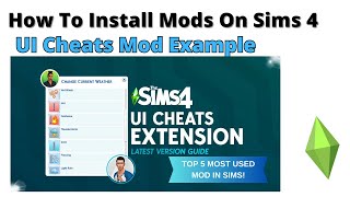 How To Install UI Cheats Mod For Sims 4  2024 [upl. by Landis141]