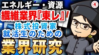 繊維業界『東レ』エネルギー・資源（4）株式投資家・就活生のための業界研究 対談ミスタヤマキ [upl. by Ardnu110]