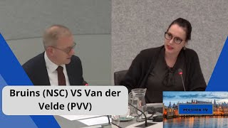 Van der Velde PVV VS Bruins NSC quotEen kleine groep GIJZELT onze TRADITIES zoals ZWARTE PIETquot [upl. by Henig]