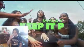 Miyaa V  Keep It P Ambitious Reacts [upl. by Norvun]