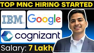 IBM Recruitment 2024  OFF Campus Drive For 2024  2023 Batch Hiring  Google  Cognizant [upl. by Filipe255]