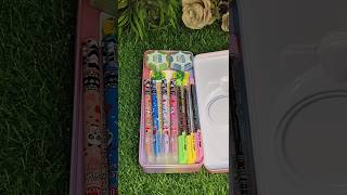 Filling 90s Pencil Case filling 90s pencilcase schoolsupplies stationery geometrybox short [upl. by Enrichetta369]