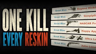 One kill with every weapon reskin in 15 minutes TF2 [upl. by Care]