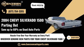 STK  41577B 2004 CHEVY SILVERADO 1500  NO KEY  parts for sale  Save up to 60 on used auto parts [upl. by Avaria402]