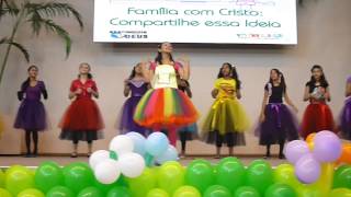 Coreografia da EBF 2013  Templo central igreja mãe em Belém Pa HD [upl. by Alded466]