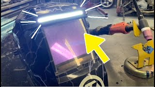 Welding Helmet Light Mod  See Better Weld Better [upl. by Federico]