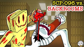 SCP096 vs The Backrooms Partygoer SCP Animation [upl. by Llerryt]