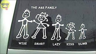 Funny and Creative Bumper Stickers [upl. by Aramahs]