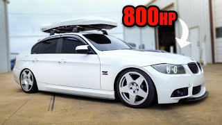 REBUILDING BMW 335I Into a 800HP MONSTER  Single Turbo N55 PART 1 [upl. by Bornie]