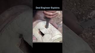 Genius welder Make a Wooden Cart Wheel shortsindia shortsfeed hindishorts shorts shortsviral [upl. by Nytnerb740]