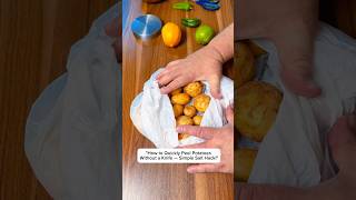 quotHow to Quickly Peel PotatoesWithout a Knife — Simple Salt Hackquotpotatoshortsshortsvideo [upl. by High510]