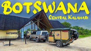 BOTSWANA in the wet season EP2  Central Kalahari Makgadikgadi Sitatunga [upl. by Winser]