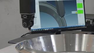 Verisurf CMM Programming of Mitutoyo CMM with Renishaw PH20 5Axis Probing [upl. by Oirasec678]