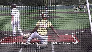 RHP Joshua Hisey Arlington Martin High School Cloass of 2026 [upl. by Enyalahs]