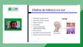 Atualização em Tabagismo fonaudiologia [upl. by Thacher497]